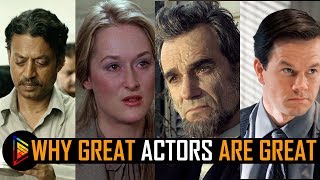 Why great actors are great Analysis  Good acting techniques  Flashfivelist [upl. by Amsed]