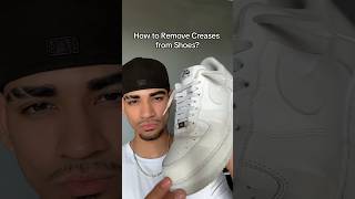 How to Remove Creases from Shoes shoes airforce creaseshoes fyp viral [upl. by Arec]