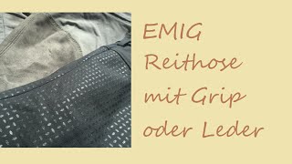 EMIG  Reithose mit Grip oder Leder [upl. by Yenruoj566]