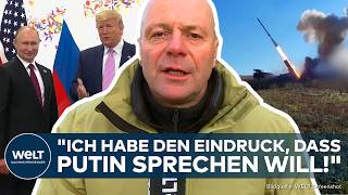 PUTINS KRIEG Verhandlungen mit USA und Ukraine Moskau sendet Signale zur Gesprächsbereitschaft [upl. by Aihsenad296]