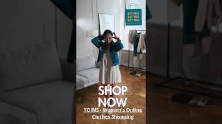 yoins clothing try on haul online [upl. by Vassar158]