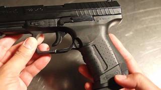 Umarex Walther P99 GBB Co2 review by Moondog [upl. by Ahsenek988]