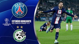 PSG vs Maccabi Haifa Extended Highlights  UCL Group Stage MD 5  CBS Sports Golazo [upl. by Ashil68]