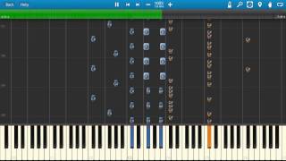 Liszt  Hungarian Rhapsody  Piano Tutorial  Synthesia  How to play [upl. by Telimay]