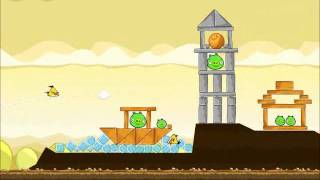 Official Angry Birds Walkthrough Mighty Hoax 57 [upl. by Izzy]