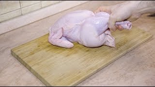 How To Debone a Whole Chicken [upl. by Robinia]