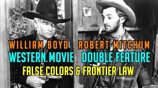 Hopalong Cassidy Double Feature Free Western Movies William Boyd Robert Mitchum Andy Clyde WOW [upl. by Kristof604]