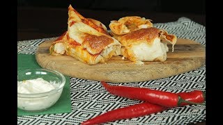 Tavuklu Burrito Tarifi  Tavuklu Burrito Nasıl Yapılır  Nefis Yemek [upl. by Lagiba]