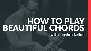 How To Play Beautiful Chords  Piano Lessons Pianote [upl. by Htiek]