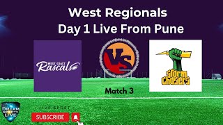 West Regionals  West Coast Rascals Vs Storm Changers Live From Pune28 SEP DREAM SPORTS LIVE [upl. by Jamaal]