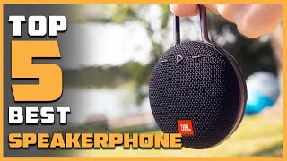 Top 5 Best Speakerphones in 2024  The Ultimate Countdown Reviews amp Best Picks [upl. by Takakura]