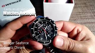 Wenger Seaforce Quartz Chrono [upl. by Nochur]