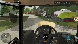 FS22 realistic driving with JCB Fastrac 8330 [upl. by Lecia]