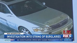 String of burglaries being investigated [upl. by Mehsah]