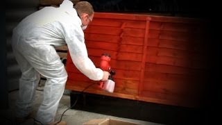 Whats the Fastest Way to Paint a Fence [upl. by Biddick]