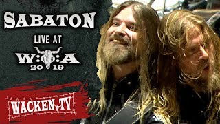 Sabaton  40 to 1  Live at Wacken Open Air 2019 [upl. by Hadwin273]