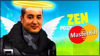 TOP1 ZEN APRÈS MASTERKILL ft Squeezie Doigby Akytio ► FORTNITE [upl. by Elohcan957]