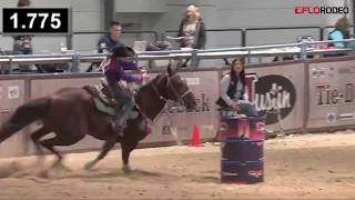 Kami Klepac Barrel Racing at 2017 Junior NFR [upl. by Mayne]