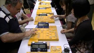 European Shogi Championship 2011 Ludwigshafen [upl. by Helbonnas219]