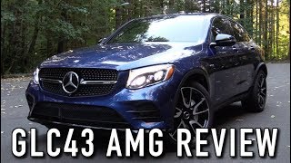 20182019 MercedesAMG GLC43 Coupe Start Up Test Drive amp In Depth Review [upl. by Yarased]