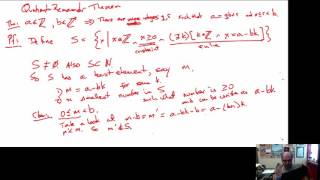 Quotient remainder proof [upl. by Yeltnerb]