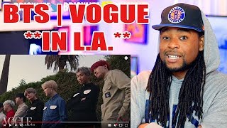 BTS Takes on LA  Vogue  This Is the Photoshoot when the drama happened  REACTION [upl. by Anaoj11]