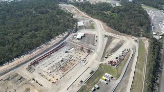 Coomera Hospital Drone fly over  AugSept 2024 [upl. by Esela]