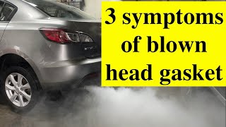 Learn 3 Symptoms of Blown Head Gasket [upl. by Decker]