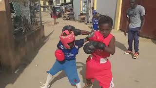 Boxing Training Challenge No Tension Vs Dada [upl. by Elinnet939]