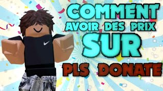 COMMENT AVOIR DES PRIX SUR PLS DONATE [upl. by Ayaros728]