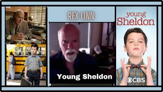 Rex Linn Young Sheldon Season 6 Interview [upl. by Adlog913]