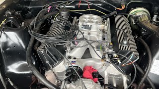 1966 Mustang Edelbrock ProFlo 4 Install [upl. by Reisman]