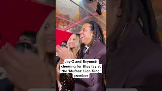 JayZ and Beyoncé cheering for Blue Ivy shorts beyonce jayz blueivy celebrity hollywood [upl. by Lars732]