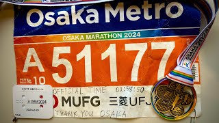 Osaka Marathon 2024 Trip 🏯🇯🇵🌸 [upl. by Bobinette155]