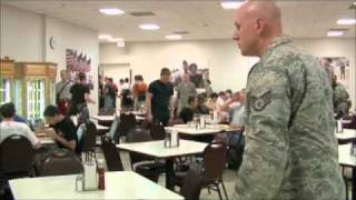 Air Force BMT Zero week lunch [upl. by Whittemore]