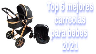 ✅Top 5 mejores carriolas para bebes 2021✅ [upl. by Lowrie]