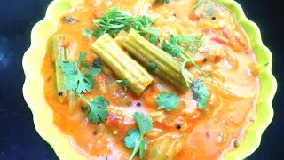 Drumstick curryమునక్కాయ పాలు కూరMunakkaya curry [upl. by Cristie]