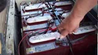 How to maintain your golf cart batteries part 1 [upl. by Ennaecarg]