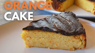 The Easiest Orange Cake Recipe Vegan Orange amp Almond Cake The Best Orange Recipe [upl. by Vic496]