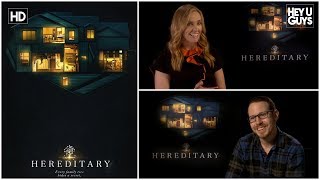 Hereditary Exclusive Toni Collette amp Ari Aster on this years scariest movie [upl. by Anenahs459]