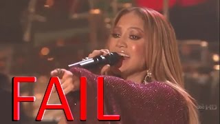 Jennifer Lopez  Epic Vocal Fails amp Lip Sync quotHigh Notesquot Live [upl. by Suellen818]