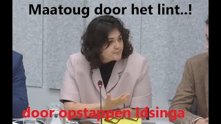 Idsinga stapt op als Staatssecretaris de gevolgen voor de Tweede kamer met totaal opgefokte Maatoug [upl. by Sefton]