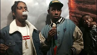 Tyler The Creator and AAP Rocky bullying each other for 6 minutes straight [upl. by Ecnahs726]