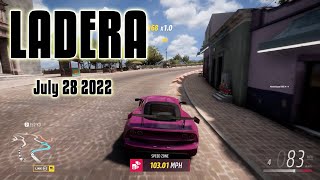 Forza Horizon 5 Ladera Speed Zone Weekly Challenge  How To Jul 28 2022 [upl. by Shelia]