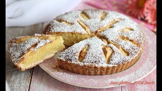 Crostata di mele con crema alle mandorle [upl. by Narba895]