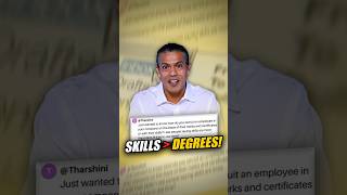 How Are We Recruiting Skills ＞ Degrees 🎯💼  Sidd Ahmed [upl. by Chandler]