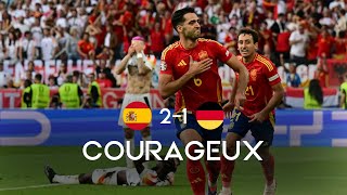 🇩🇪 DANKE SCHÖN TONI 🇪🇸 LA FIESTA CONTINUE POUR LA ROJA  ESPAGNE 2  ALLEMAGNE 1 [upl. by Tnilc]