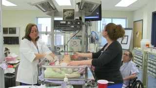 Nursing Simulation Lab Demonstration [upl. by Lubbock]