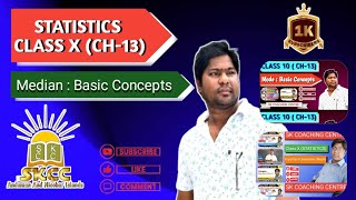 Median Basic Concepts view 2kClass X CH13 [upl. by Onivla]