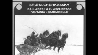 SHURA CHERKASSKY plays CHOPIN 4 Scherzos 1976 [upl. by Corwin]